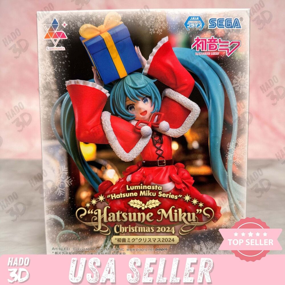 Hatsune Miku Christmas 2024 Figure Luminasta SEGA Japan NEW